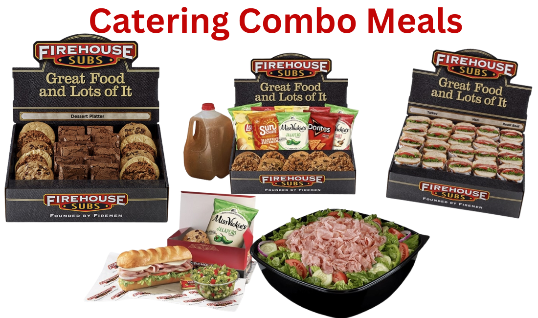 Catering combo platter firehouse subs catering combo meals