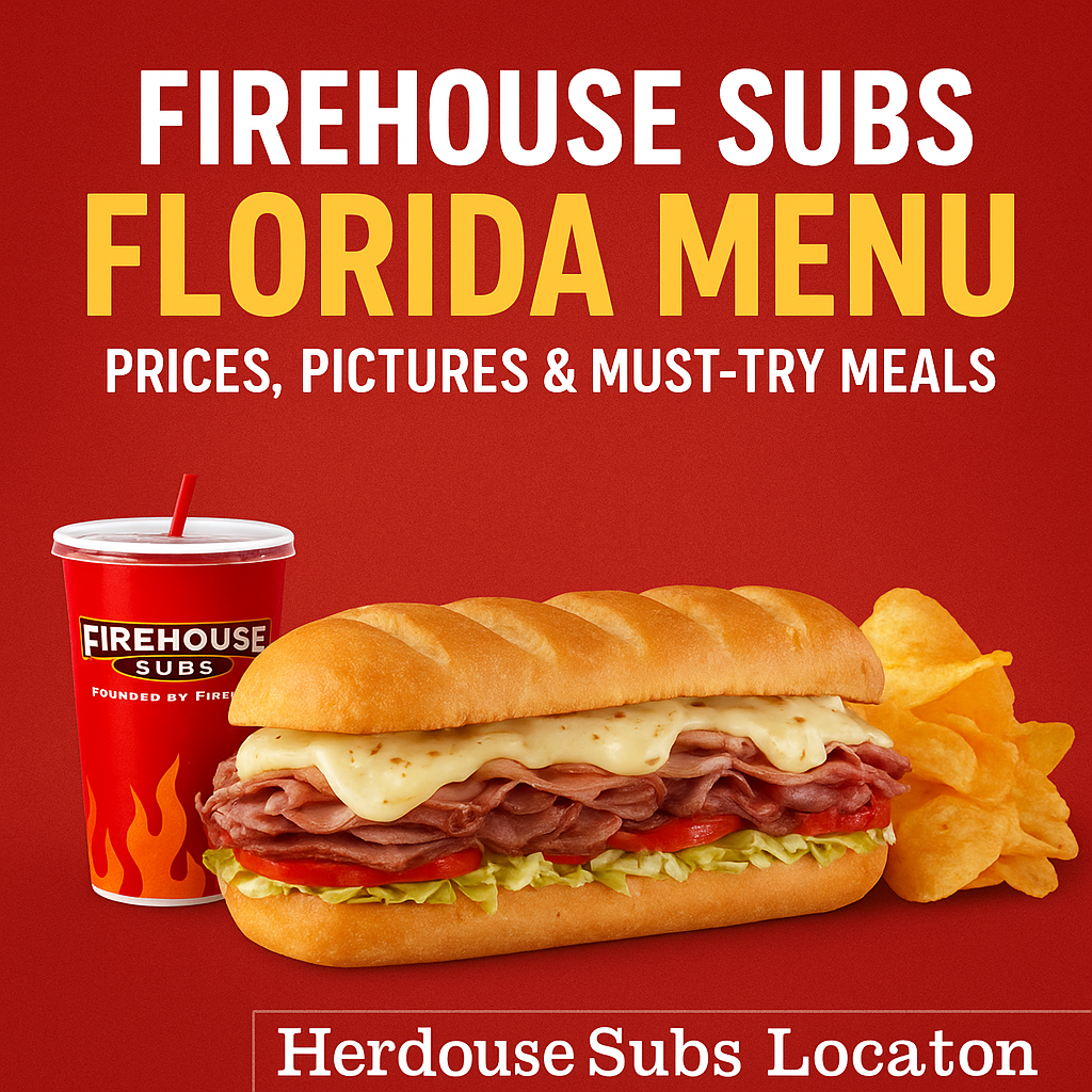 Firehouse Subs Florida menu 2025
