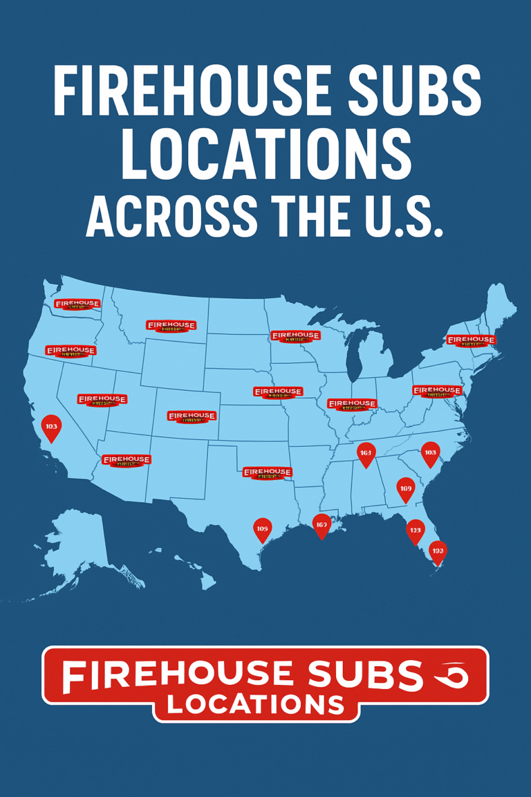 firehouse subs locations map